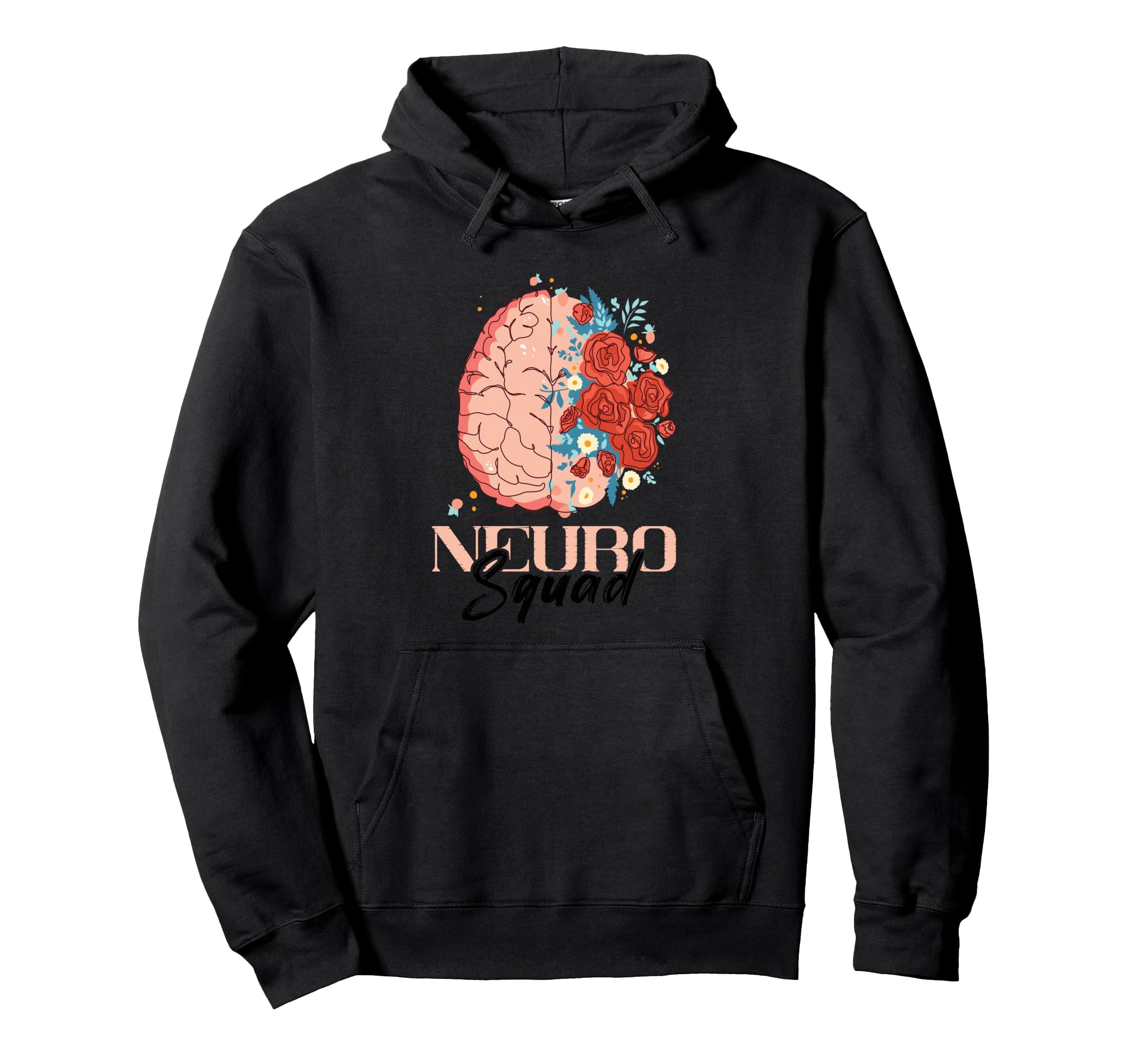 Neuro Squad Brain Neurology Autism Hoodie - Novelty Apparel Men Women - T-Shirt, Sweatshirt, Hoodie