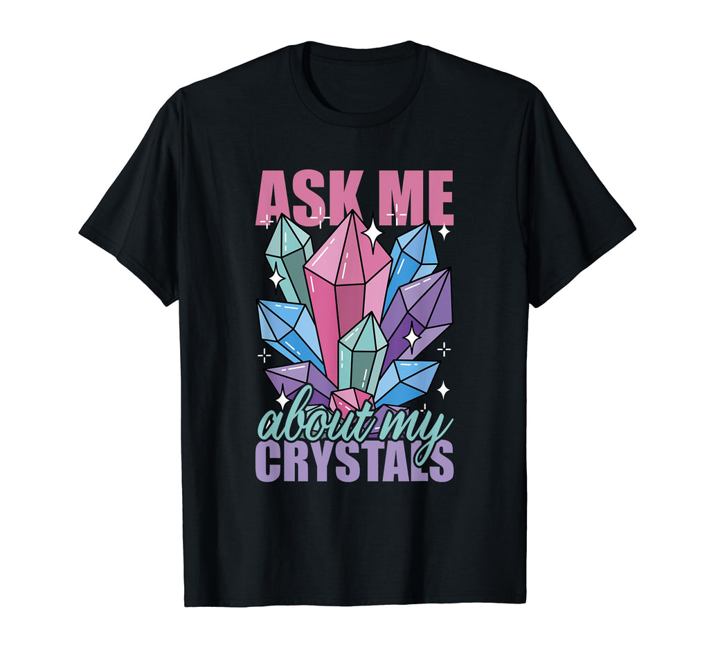 Healing Chakra Crystals Reiki T-Shirt - Casual Everyday Wear Unisex - T-Shirt, Sweatshirt, Hoodie