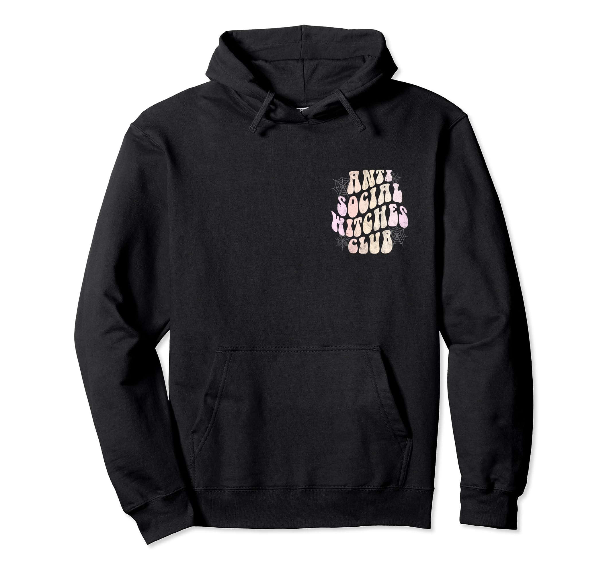 Funny Anti Social Witches Club Hoodie - Aesthetic Graphic Men Women - T-Shirt, Sweatshirt, Hoodie