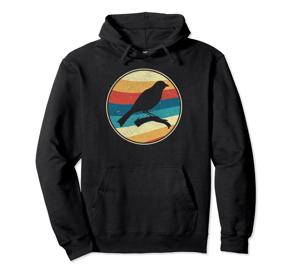 Western Tanager 80S 90S Distressed Hoodie - Casual Everyday Wear Men Women - T-Shirt, Sweatshirt, Hoodie