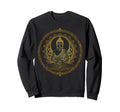 Spiritual Buddha Meditation Minimal Sweatshirt - Graphic Print Men Women - T-Shirt, Sweatshirt, Hoodie
