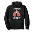 Deep Mindful Breathing Yoga Yogi Hoodie - Casual Everyday Wear Unisex - T-Shirt, Sweatshirt, Hoodie