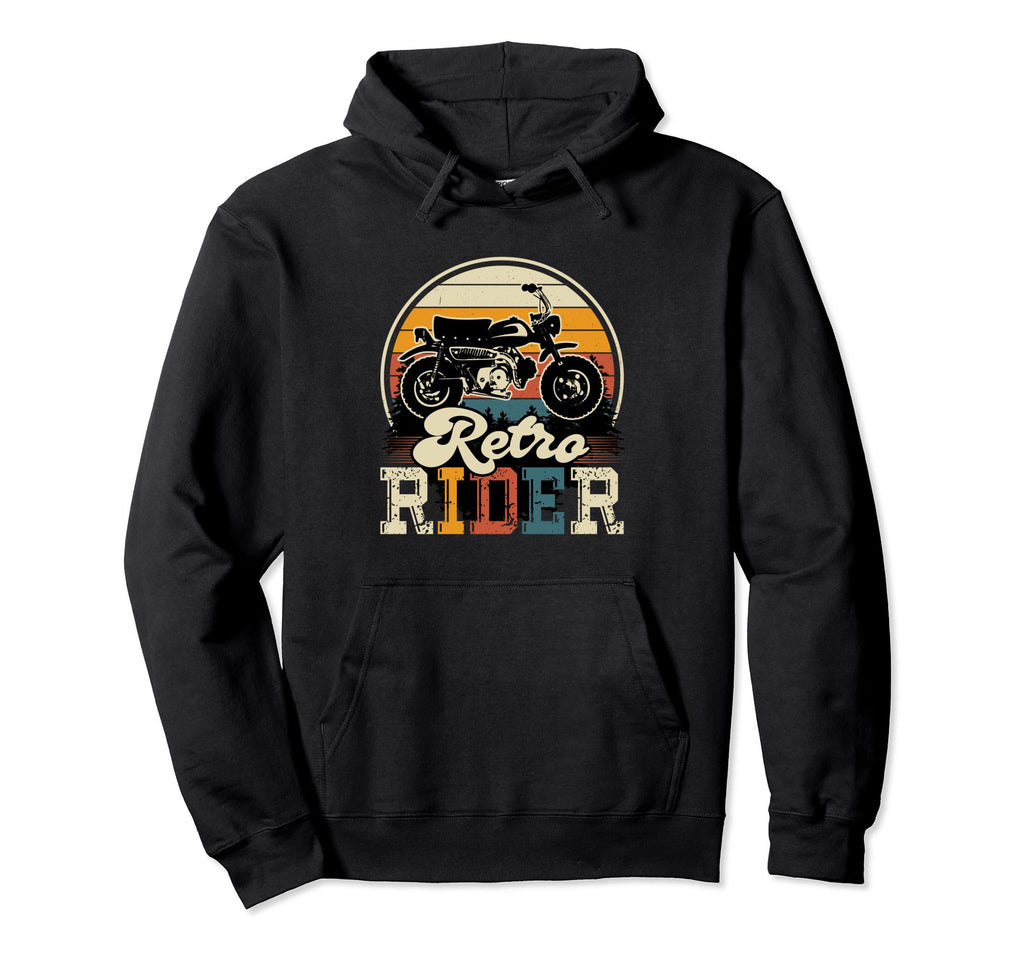 Monkey Moped Motorcycle Rider Japan Hoodie - Streetwear Style for Adults - T-Shirt, Sweatshirt, Hoodie