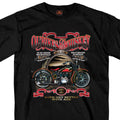 Hot Leathers Black Ol Bikes Whiskey T-Shirt - Aesthetic Graphic Men Women - T-Shirt, Sweatshirt, Hoodie