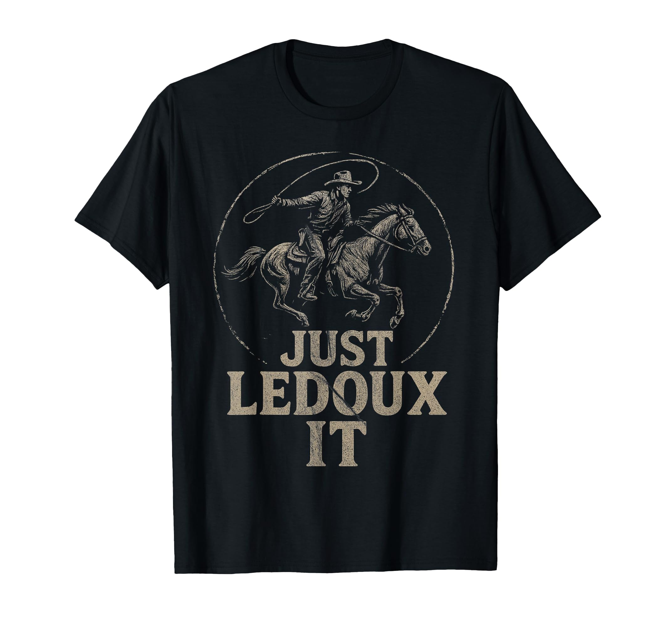 Cowboy Rodeo Grunge Western T-Shirt - Unique Graphic for Adults - T-Shirt, Sweatshirt, Hoodie