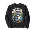 Funny Raccoon Overthinking Coffee Sweatshirt - Aesthetic Graphic Men Women - T-Shirt, Sweatshirt, Hoodie