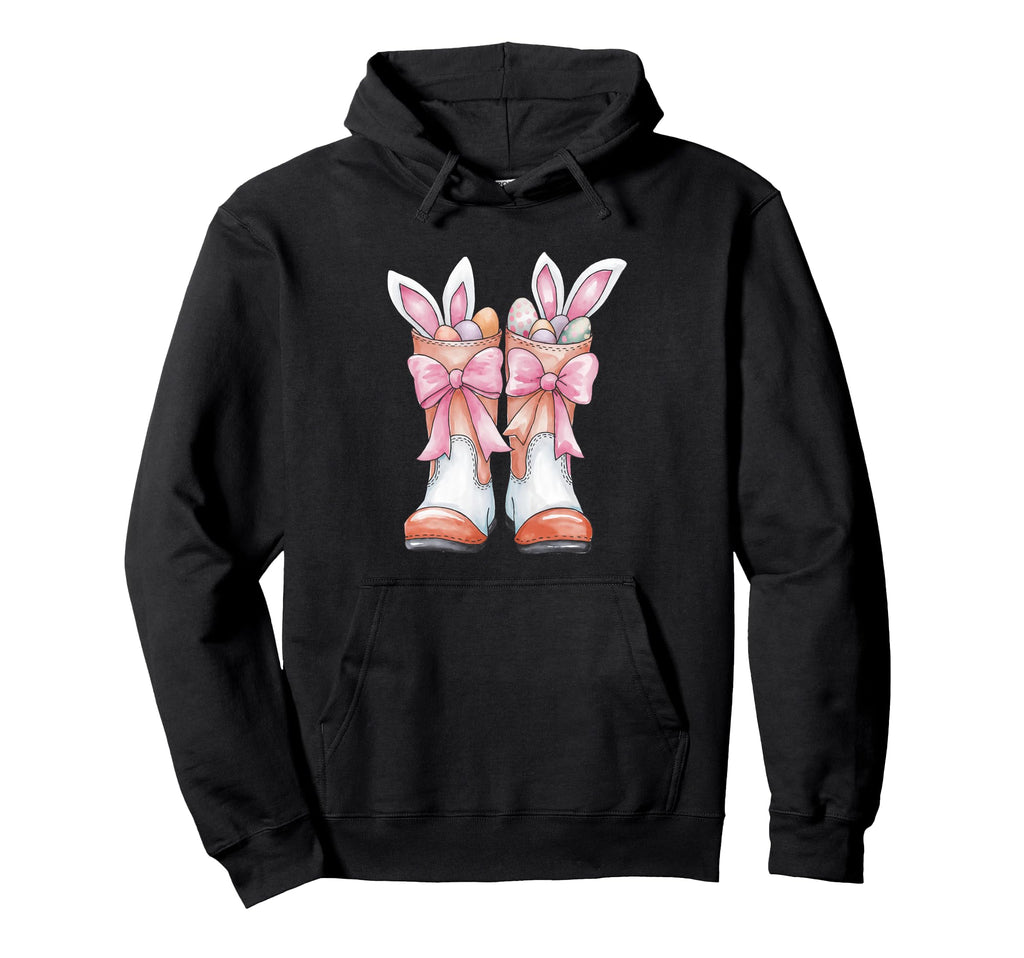 Easter Howdy Western Country Rodeo Hoodie - Unique Graphic for Adults - T-Shirt, Sweatshirt, Hoodie