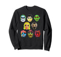 Halloween Masks 70S Costume Sweatshirt - Streetwear Style for Adults - T-Shirt, Sweatshirt, Hoodie