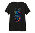 Rabbit Gamer Gaming Pet Lover Tri T-Shirt - Minimalist Print Men Women - T-Shirt, Sweatshirt, Hoodie