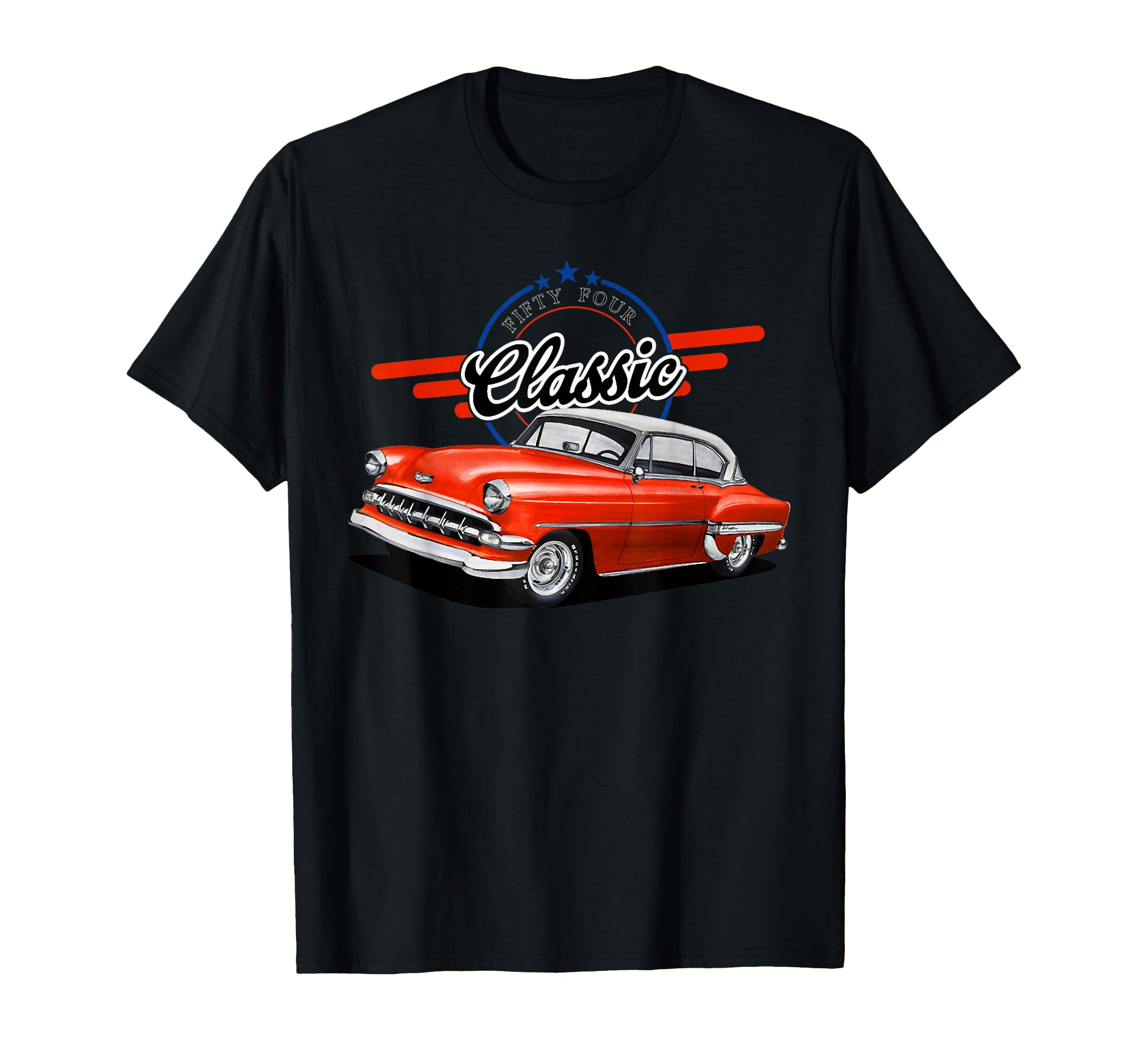 1954 54 Bel Air 50S Silhouette Old Hot T-Shirt - Trendy Graphic Men Women - T-Shirt, Sweatshirt, Hoodie