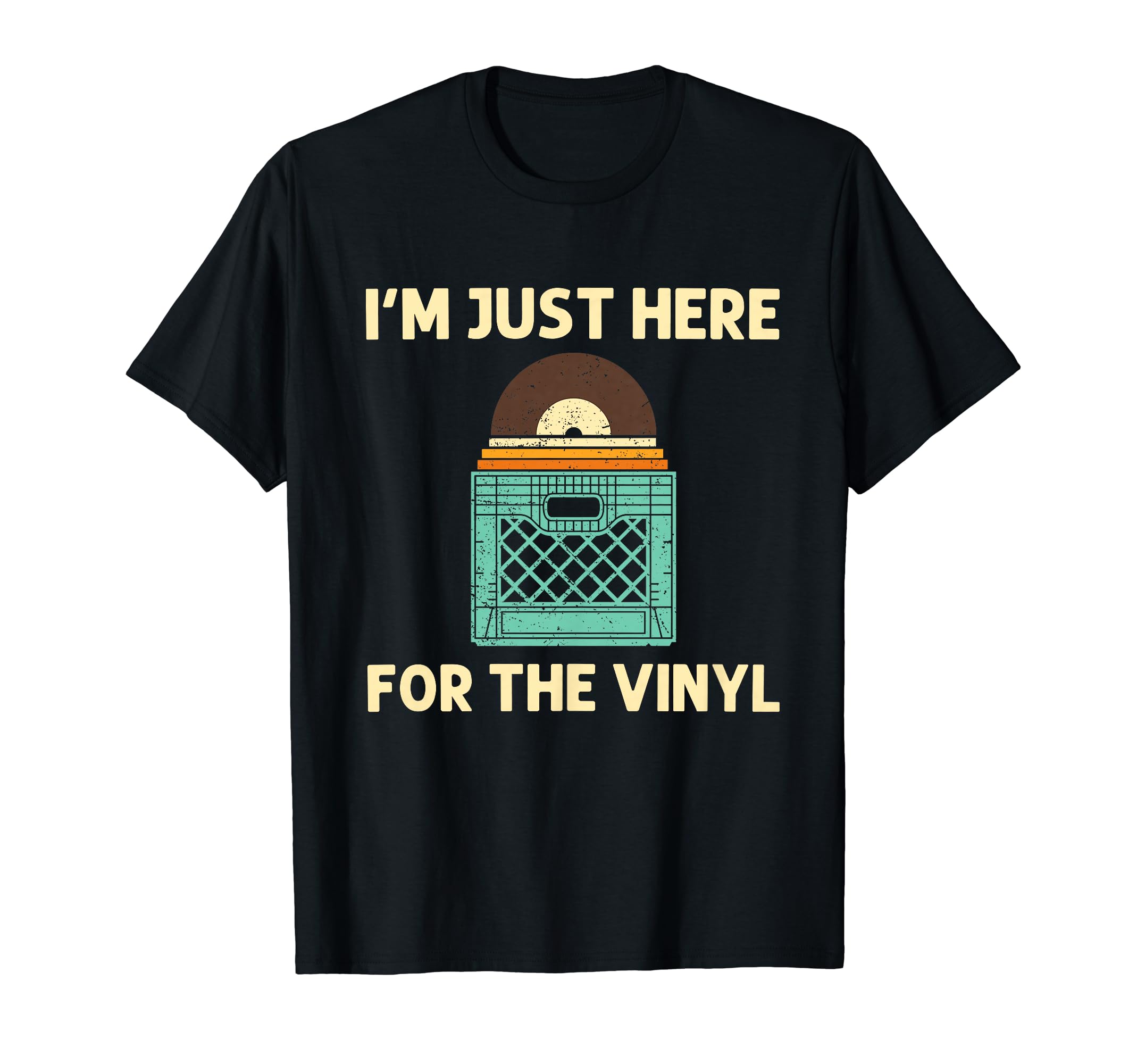 Vinyl Dj Vinyl Record Lovers Music T-Shirt - Unique Graphic for Adults - T-Shirt, Sweatshirt, Hoodie