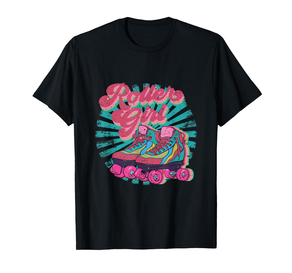 Roller Skate Skating 70S Gift T-Shirt - Trendy Graphic Unisex - T-Shirt, Sweatshirt, Hoodie