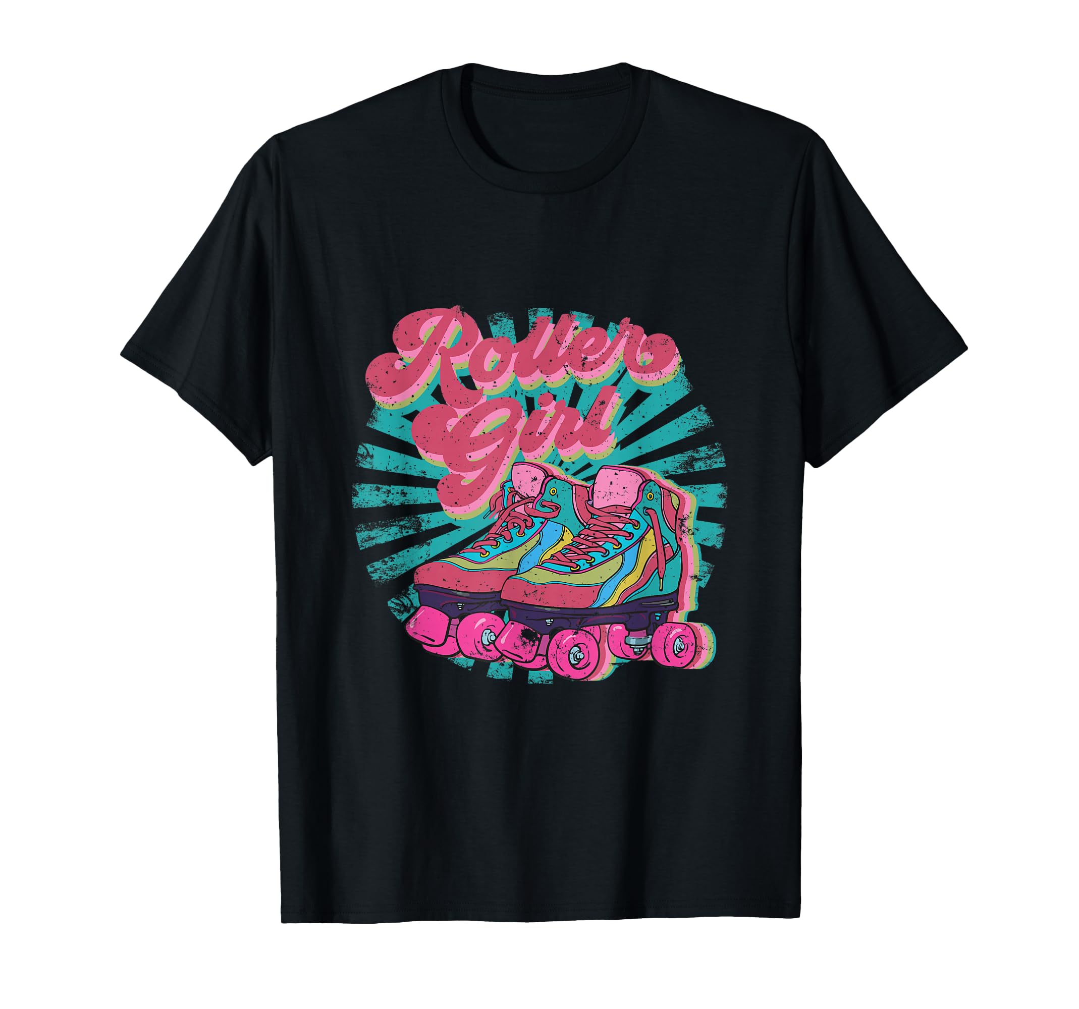 Roller Skate Skating 70S Gift T-Shirt - Trendy Graphic Unisex - T-Shirt, Sweatshirt, Hoodie
