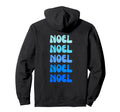 Noel Name Stack Hoodie - Fun Novelty Design for Adults - T-Shirt, Sweatshirt, Hoodie