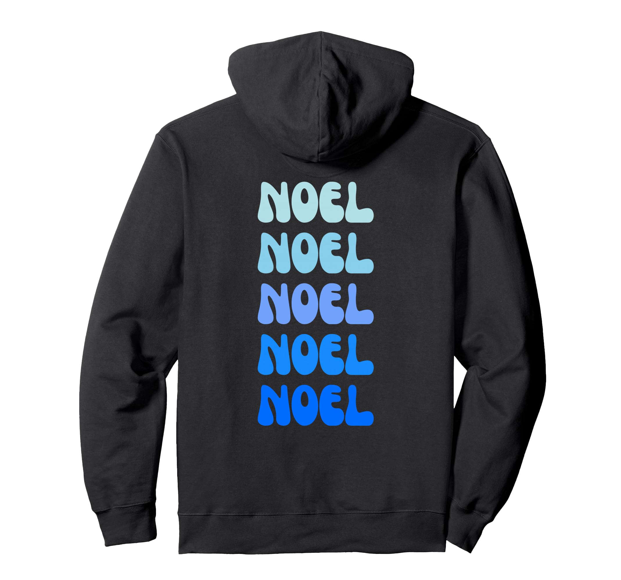 Noel Name Stack Hoodie - Fun Novelty Design for Adults - T-Shirt, Sweatshirt, Hoodie