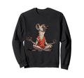 Meditation Hyena Yoga Pose Sweatshirt - Fun Novelty Design for Adults - T-Shirt, Sweatshirt, Hoodie