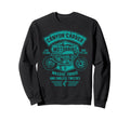 Canyon Carver Motorcycle Distressed Sweatshirt - Aesthetic Graphic Unisex - T-Shirt, Sweatshirt, Hoodie
