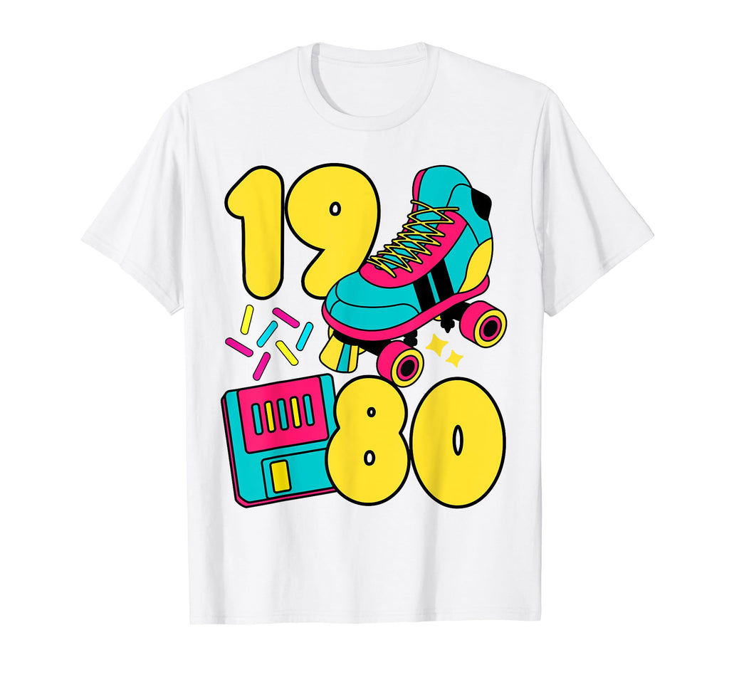 1980 Slow Tec 80S Candy Roller T-Shirt - Casual Everyday Wear for Adults - T-Shirt, Sweatshirt, Hoodie