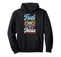 Motorcycle Biker Jesus Faith Christian Hoodie - Unique Graphic Men Women - T-Shirt, Sweatshirt, Hoodie