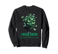 Be Kind To Your Mind I Wear Green Sweatshirt - Trendy Graphic Men Women - T-Shirt, Sweatshirt, Hoodie