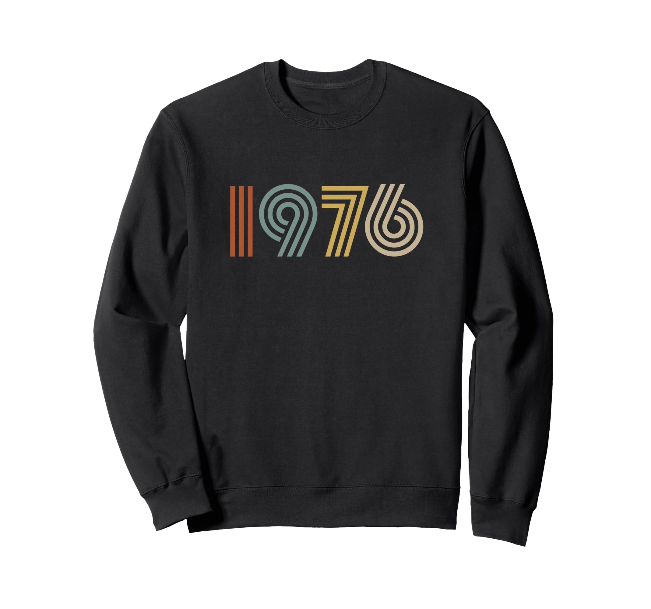 1976 Birth Year Milestone Birthday Sweatshirt - Minimalist Print Unisex - T-Shirt, Sweatshirt, Hoodie