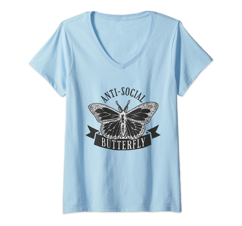 Anti Social Butterfly Anxiety Bundles T-Shirt - Trendy Graphic Unisex - T-Shirt, Sweatshirt, Hoodie