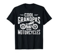 Grandpas Ride Motorcycles Funny T-Shirt - Aesthetic Graphic for Adults - T-Shirt, Sweatshirt, Hoodie