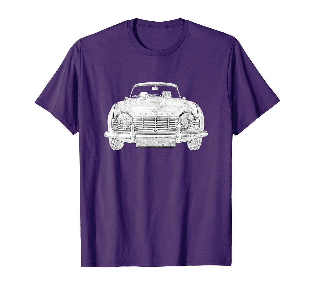 Triumph Tr4 British Sports Car T-Shirt - Trendy Graphic Men Women - T-Shirt, Sweatshirt, Hoodie