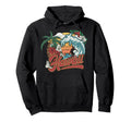 Hawaii 70S Palm Trees Hoodie - Novelty Apparel Unisex - T-Shirt, Sweatshirt, Hoodie