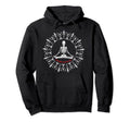 Meditate Skeleton Mindfulness Yoga Hoodie - Graphic Print for Adults - T-Shirt, Sweatshirt, Hoodie
