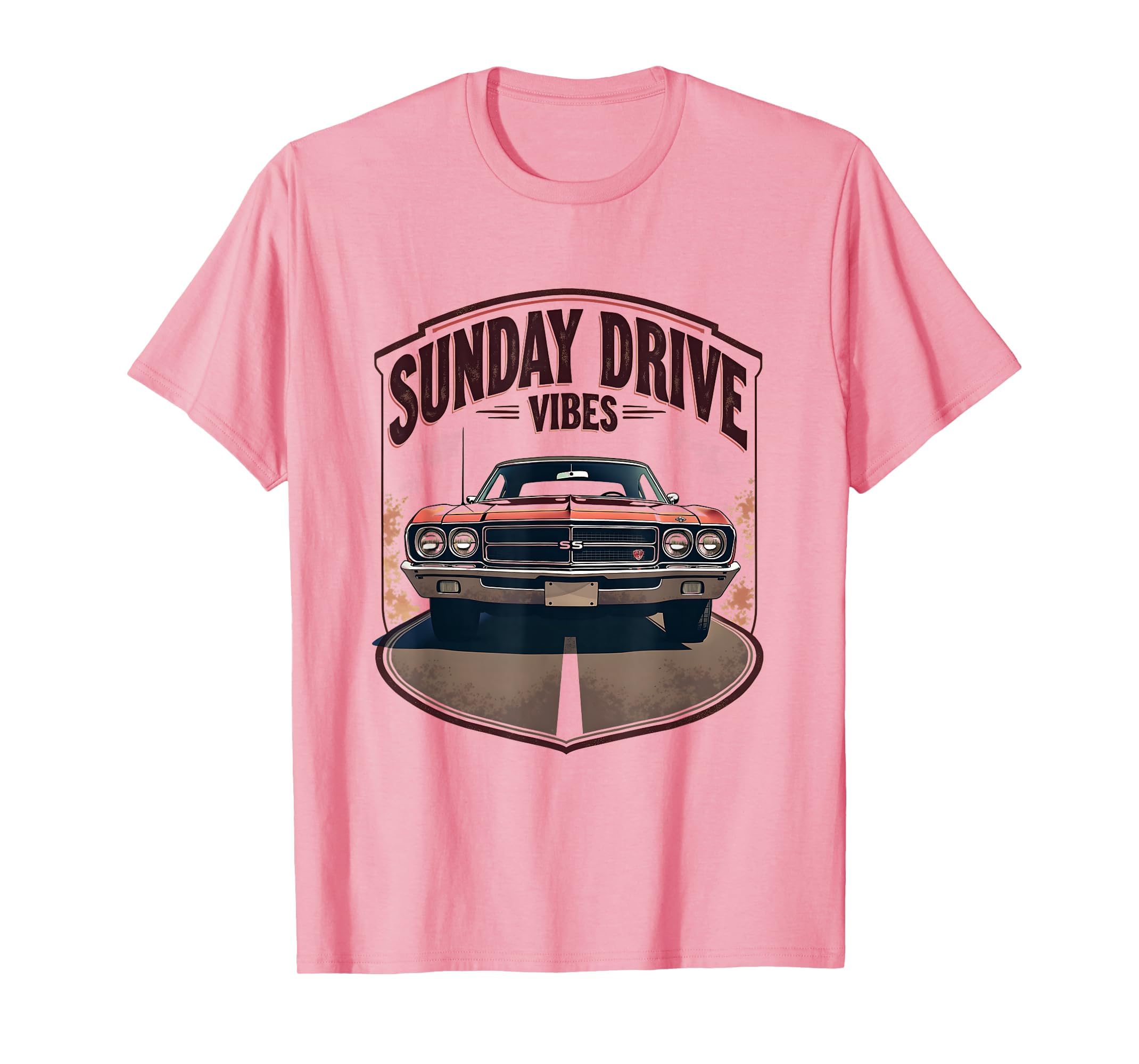 Sunday Drive Vibes Car Lover T-Shirt - Aesthetic Graphic Men Women - T-Shirt, Sweatshirt, Hoodie