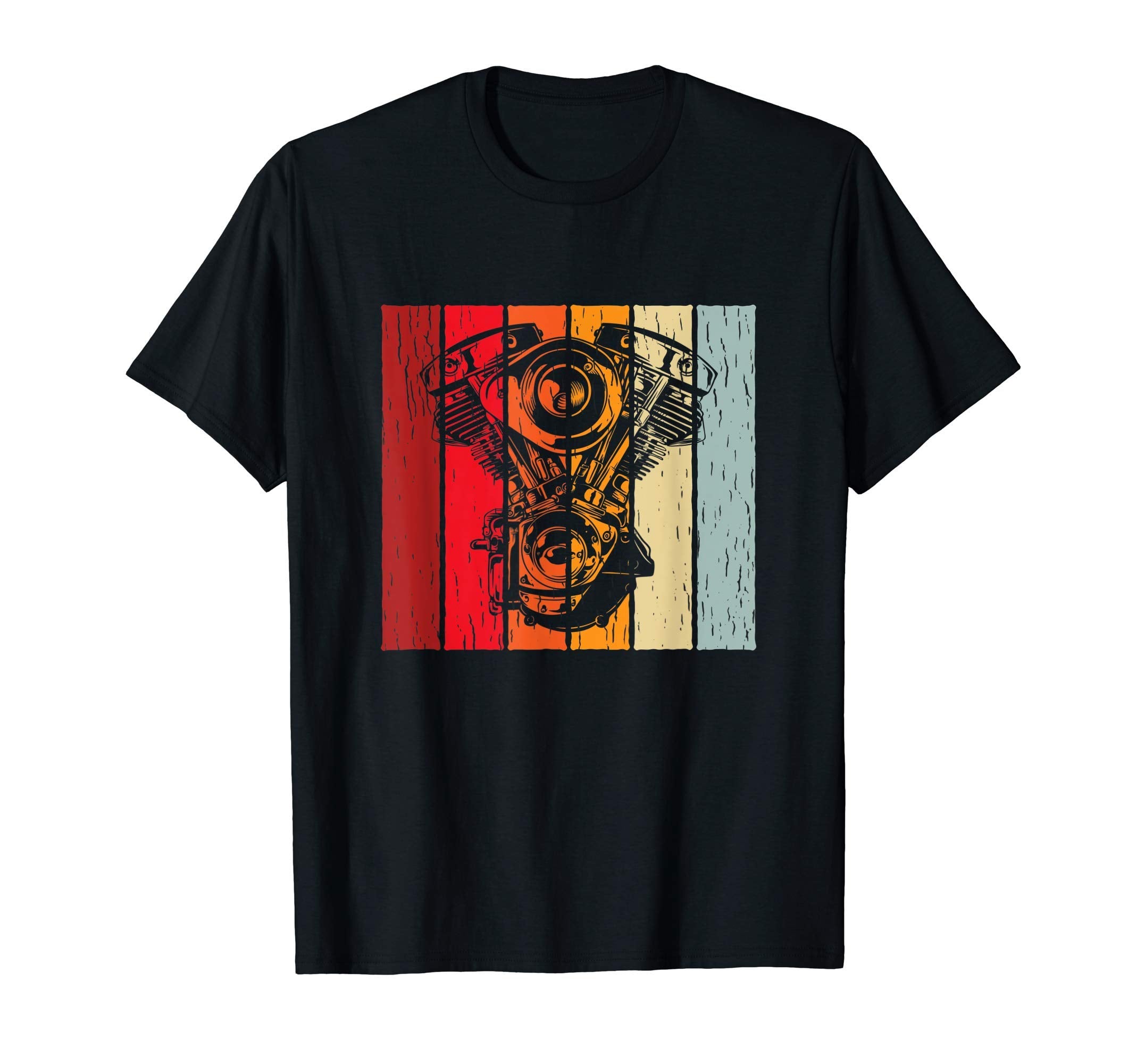 Motorcycle V Twin Engine Motorcycle T-Shirt - Fun Novelty Design Men Women - T-Shirt, Sweatshirt, Hoodie
