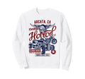 Arcata California Hotrod Car Sweatshirt - Aesthetic Graphic for Adults - T-Shirt, Sweatshirt, Hoodie
