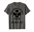 Emotional Support Human Do Not Pet T-Shirt - Novelty Apparel for Adults - T-Shirt, Sweatshirt, Hoodie