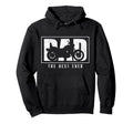 Motorcycle Biker Dad Best Ever Hoodie - Graphic Print Unisex - T-Shirt, Sweatshirt, Hoodie