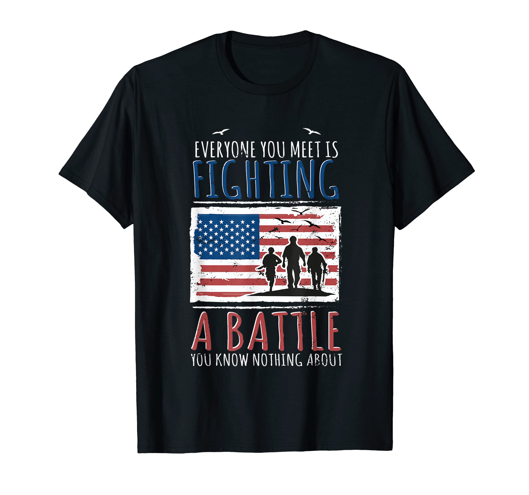 Army Veteran Usa Military Soldier T-Shirt - Casual Everyday Wear Men Women - T-Shirt, Sweatshirt, Hoodie