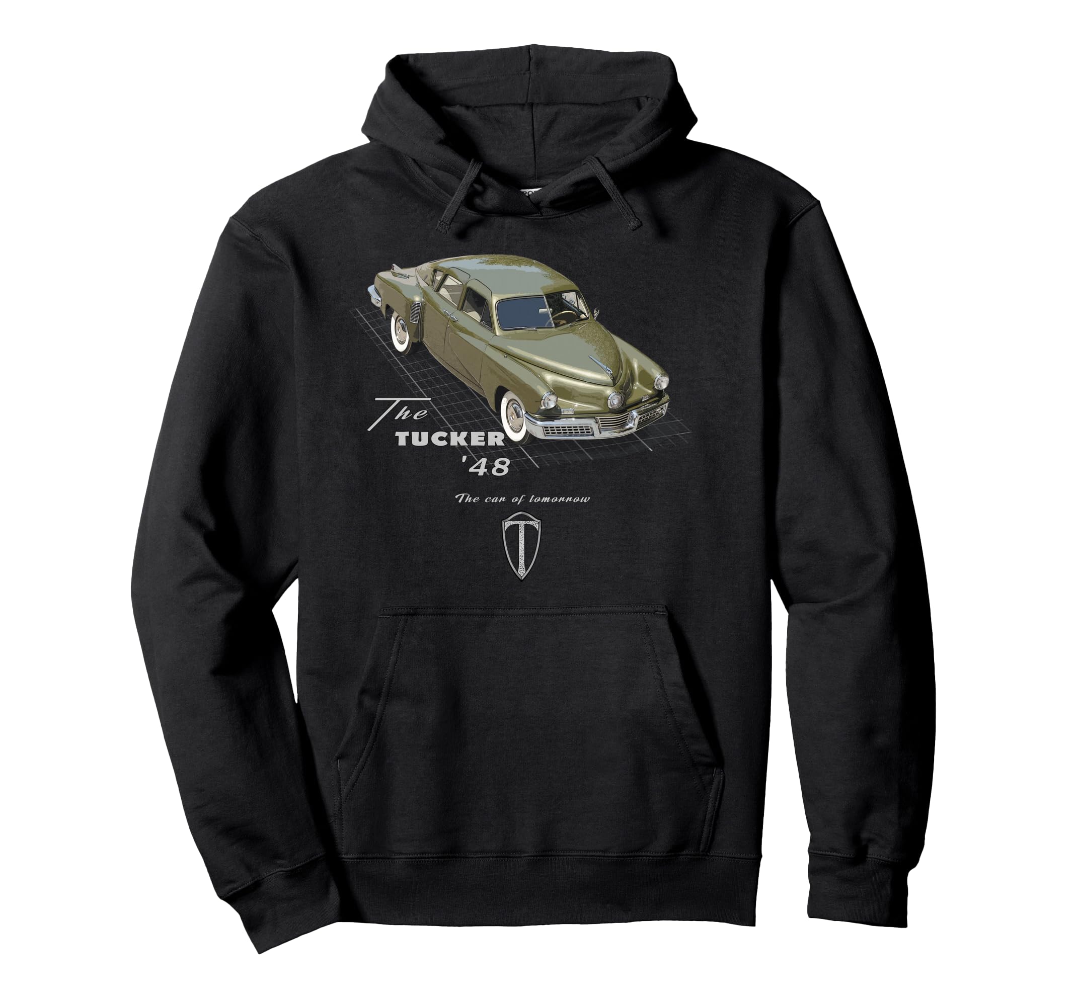 Tucker 48 American Car Legend Hoodie - Trendy Graphic Men Women - T-Shirt, Sweatshirt, Hoodie
