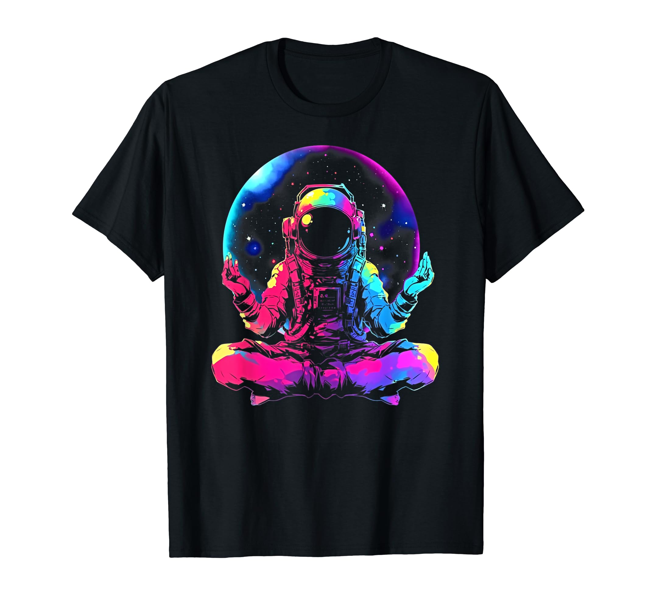 Synthwave Astronaut Cyberpunk 80S Sci T-Shirt - Aesthetic Graphic Unisex - T-Shirt, Sweatshirt, Hoodie