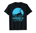 Nessie Lives Loch Ness Ocean Sunset T-Shirt - Streetwear Style Unisex - T-Shirt, Sweatshirt, Hoodie