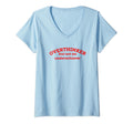 Overthinker But Not Underachiever V Neck T-Shirt - Custom Art Print Unisex - T-Shirt, Sweatshirt, Hoodie