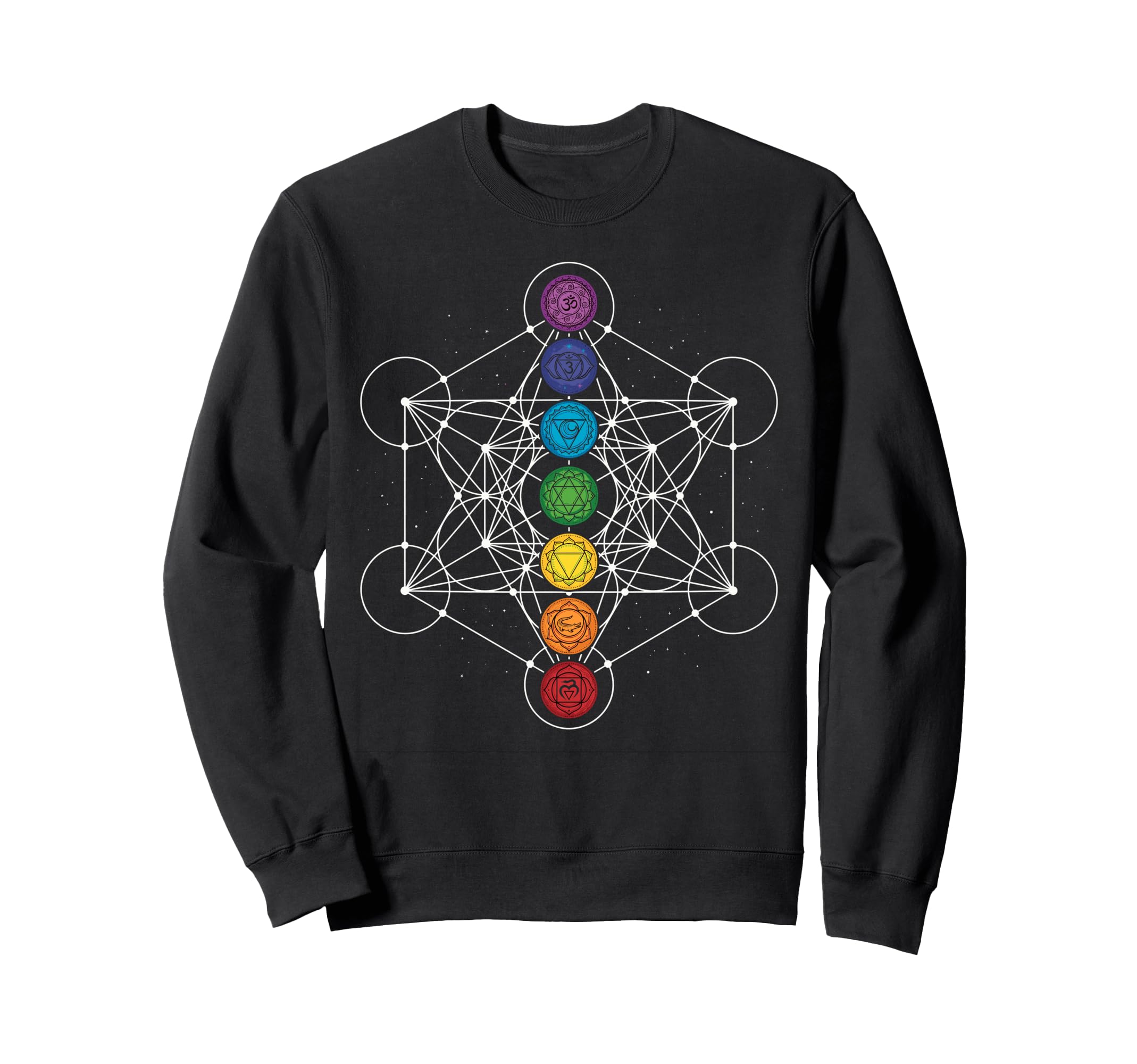 Yoga Meditation Spiritual Chakra Sweatshirt - Fun Novelty Design Unisex - T-Shirt, Sweatshirt, Hoodie