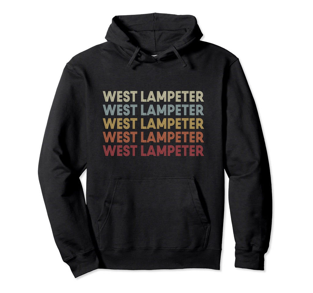 West Lampeter Pennsylvania West Hoodie - Minimalist Print for Adults - T-Shirt, Sweatshirt, Hoodie