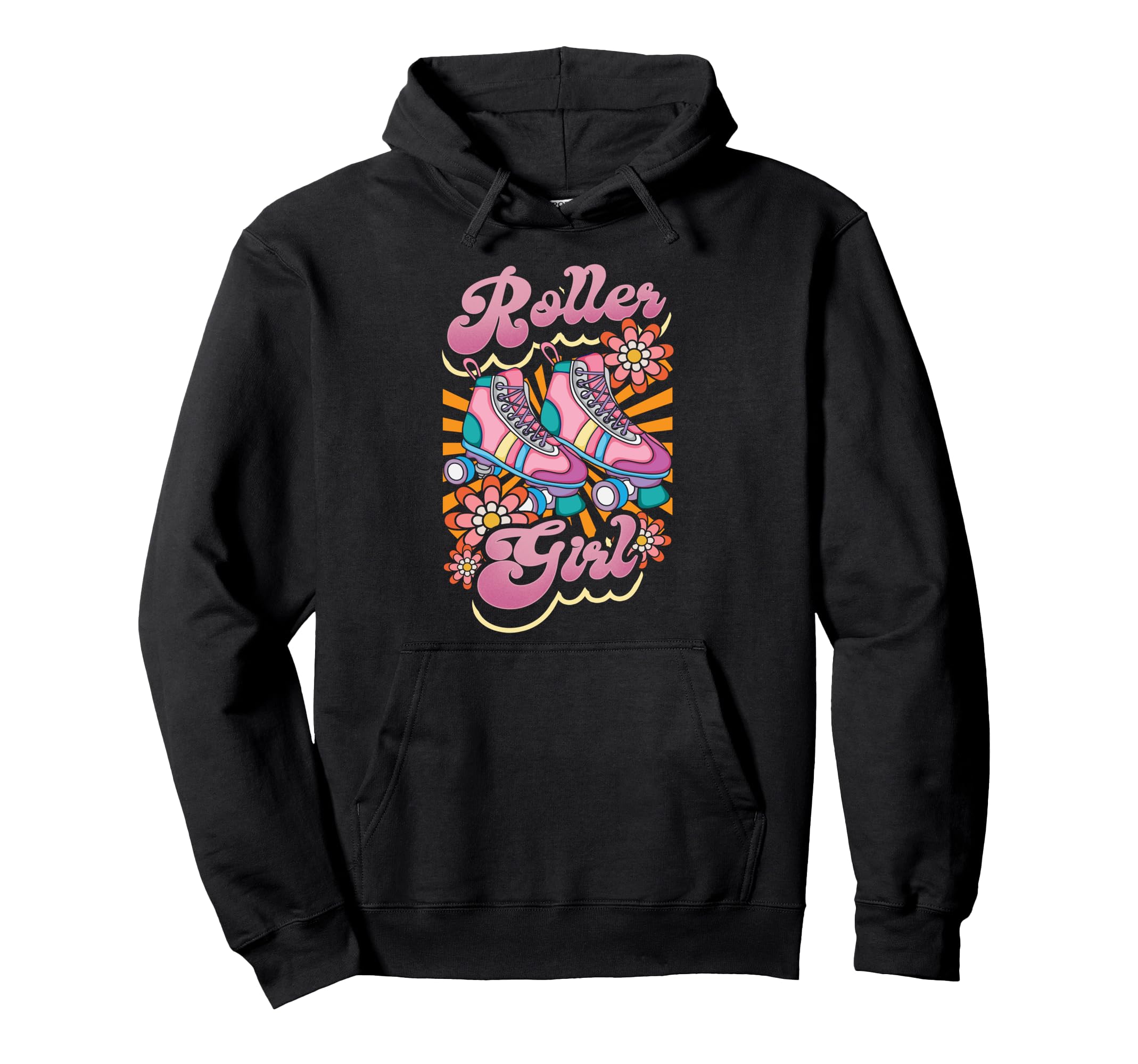 Roller Skating Skate 1970S Roller Hoodie - Trendy Graphic Men Women - T-Shirt, Sweatshirt, Hoodie