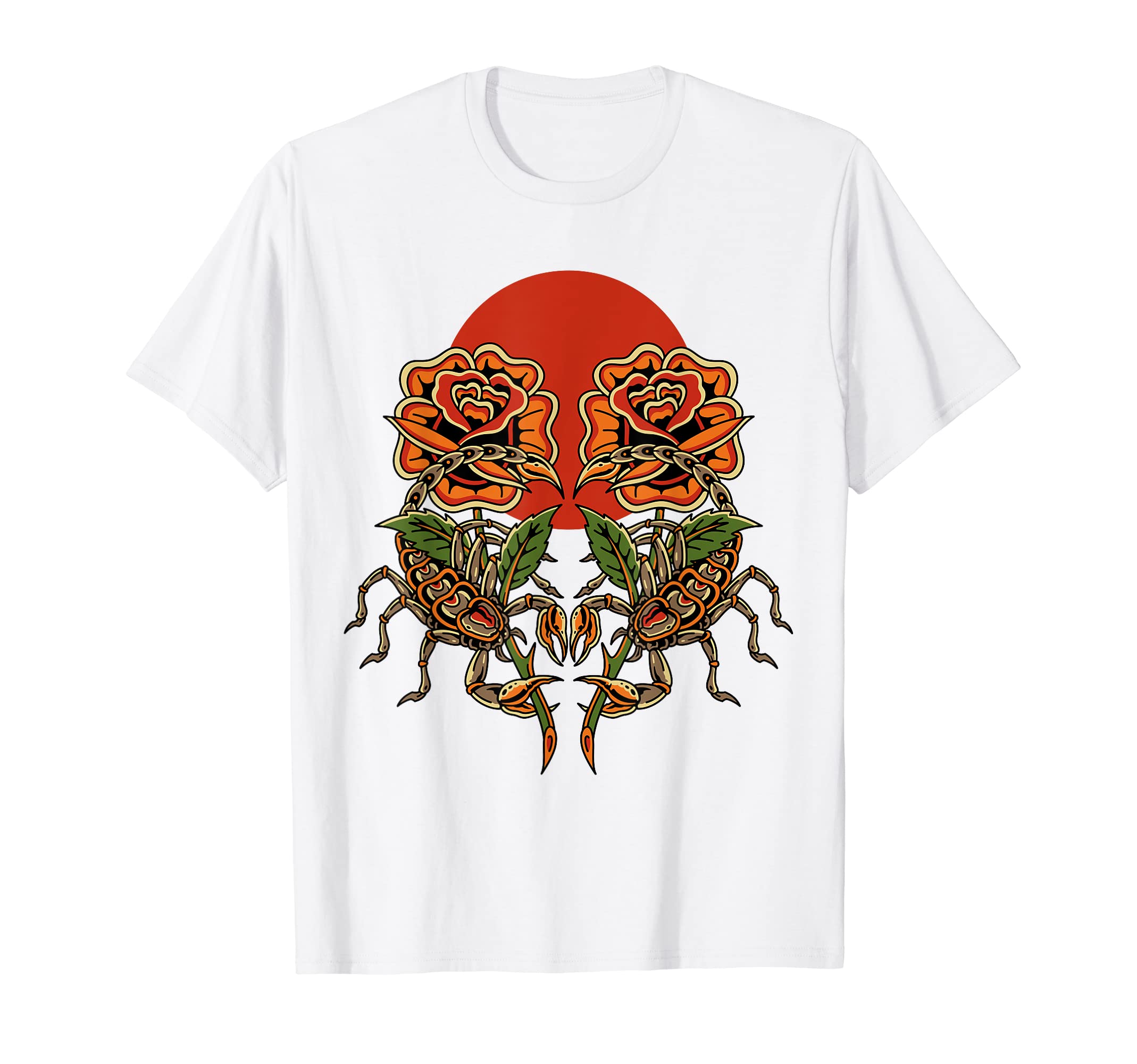 Scorpion Traditional Tattoo Trendy T-Shirt - Novelty Apparel for Adults - T-Shirt, Sweatshirt, Hoodie