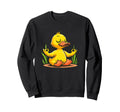 Meditation Duck Yoga Pose Relaxing Sweatshirt - Novelty Apparel for Adults - T-Shirt, Sweatshirt, Hoodie