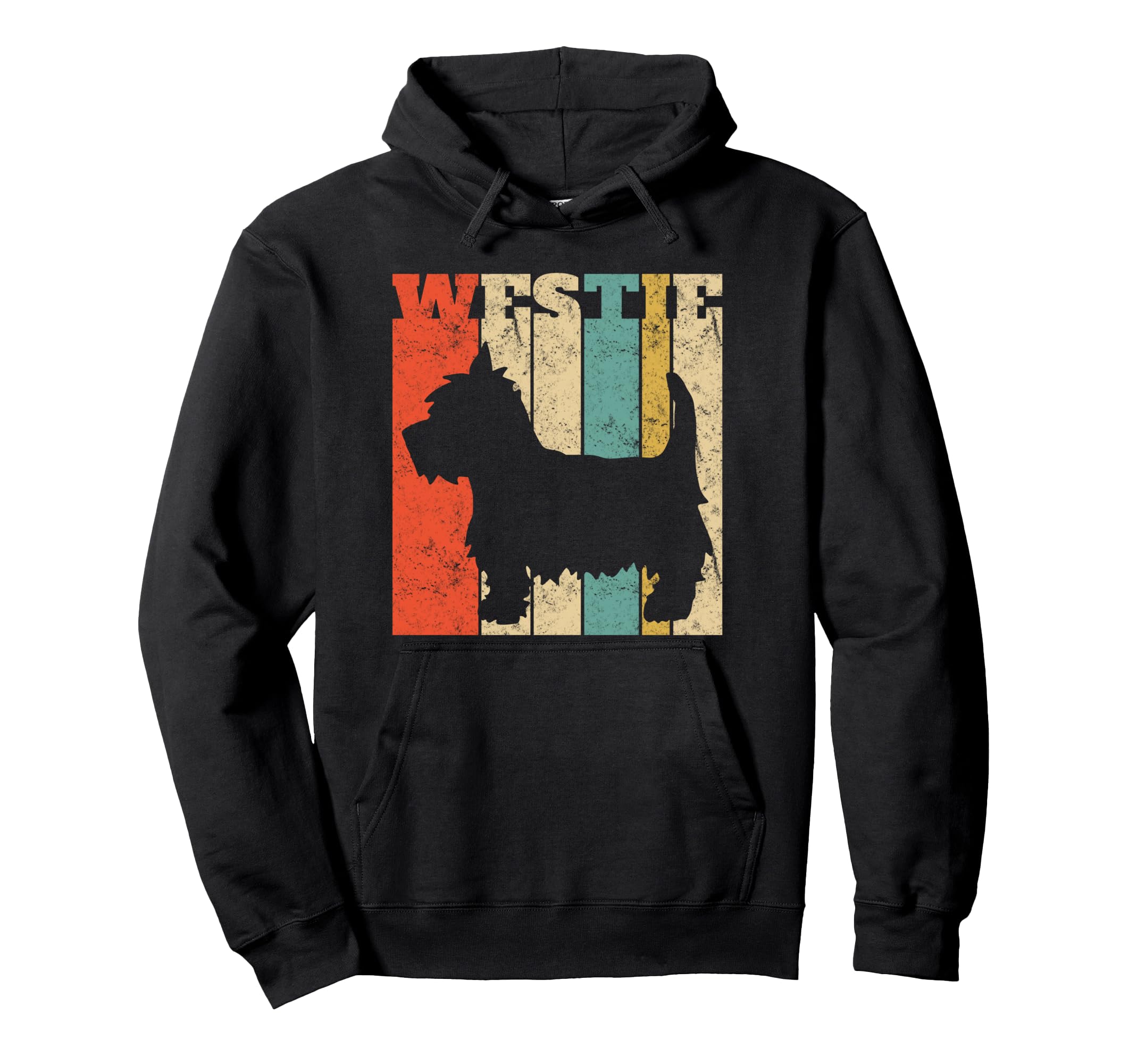 West Highland Terrier Dog Westie Hoodie - Casual Everyday Wear for Adults - T-Shirt, Sweatshirt, Hoodie