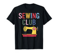Sewing Club Colorful Machine Crafting T-Shirt - Unique Graphic for Adults - T-Shirt, Sweatshirt, Hoodie