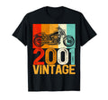 21 Years Old Motorcycle 2001 21Th Birthday T-Shirt - Trendy Graphic Unisex - T-Shirt, Sweatshirt, Hoodie
