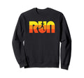 Run Sixties Color Old School Sweatshirt - Novelty Apparel Unisex - T-Shirt, Sweatshirt, Hoodie