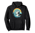Meditation Dolphin Yoga Pose Relaxing Hoodie - Novelty Apparel Unisex - T-Shirt, Sweatshirt, Hoodie